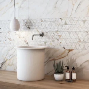 Dorian Gold Honed Rectified Porcelain Tile 24x24 gallery image 1