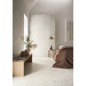 Eva Ivory Crystal Natural Rectified Porcelain Tile 48x48 gallery image 1