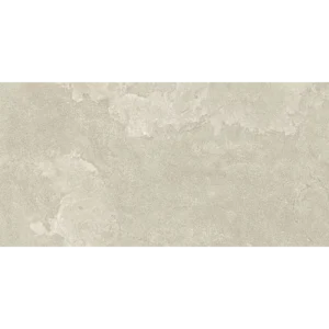 Intricate Cenere Crosscut matte rectified 24x48 porcelain tile with a stone-inspired crosscut pattern