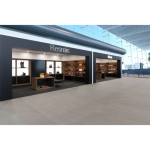 Kursaal Neutral Natural Rectified Porcelain Tile 24x24 gallery image 1