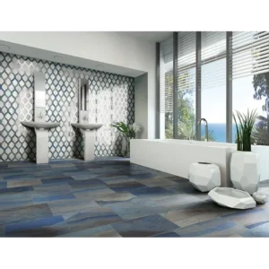 Macaubas Azul Natural 4x12 Porcelain Tile gallery image 1