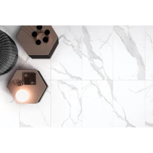Marbella Vena Oro Natural Rectified Porcelain Tile 24x48 gallery image 1