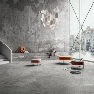 Mun Grey Natural Rectified Porcelain Tile 24x24 gallery image 1
