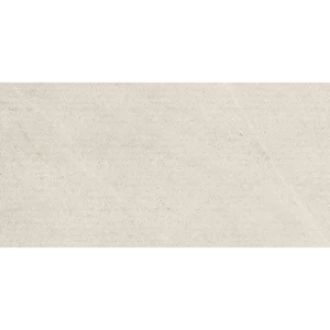Nextone White Mark 12x24 porcelain tile with a natural finish and rectified edges