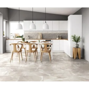 Salt Stone Ice Natural Porcelain Tile 24x24 gallery image 1