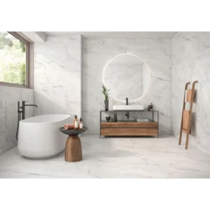 Statik Blend Polished Rectified Porcelain Tile 24x24 gallery image 1