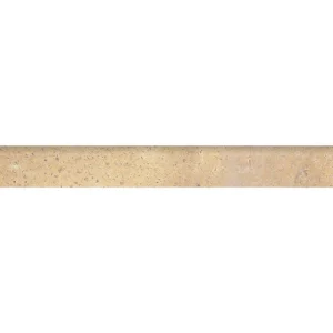 Tierra Beige 3x12 natural porcelain bullnose tile