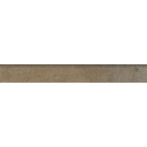 Tierra Brown Castanho 3x12 natural porcelain bullnose tile