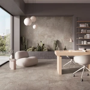 Timeless Taupe Natural Rectified Porcelain Tile 24x24 gallery image 1