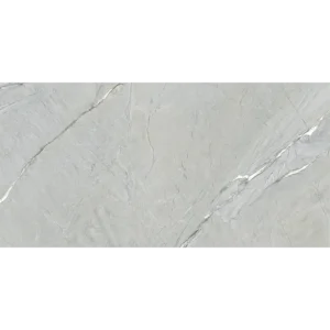 Cardosia Pebble Grey natural rectified 24x48 porcelain tile with a soft stone-inspired surface