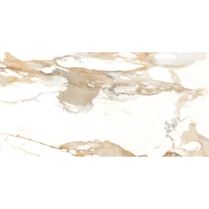 Crash Beige beige polished rectified 24x48 porcelain tile surface