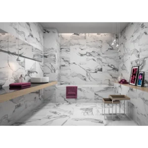 Crash Blanco Natural Rectified Porcelain Tile 24x48 gallery image 1