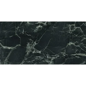 Kobe Verde polished rectified 24x48 porcelain tile with rich Verde coloring