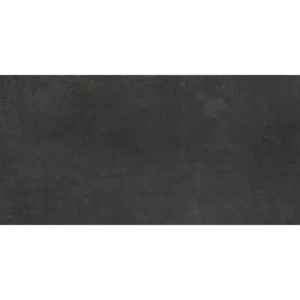 Lunar Black matte black rectified 24x48 porcelain tile texture
