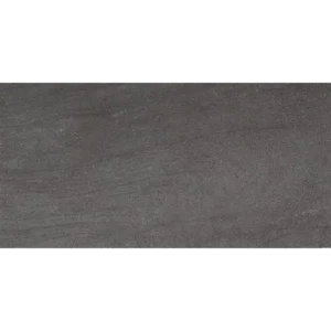 Nextone Dark natural rectified 24x48 porcelain tile with a dark finish
