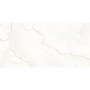 Statik Rust natural rectified 24x48 porcelain tile in a rich rust color