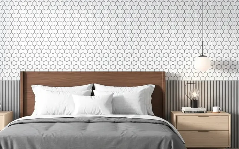 dolomite hexagon mosaic tile 2 inc living room