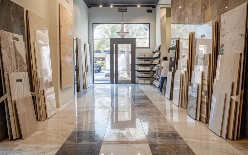 natural stone tiles and pavers available from Jacksonville Florida warehouse